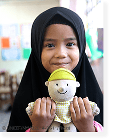 후원받은 어린이들 사진5